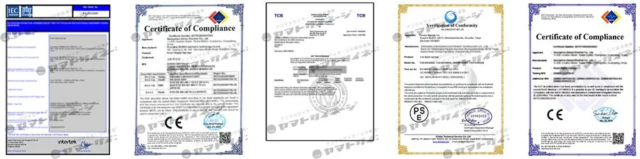 電気用品安全法(PSE)・CEなどの適合証明書
