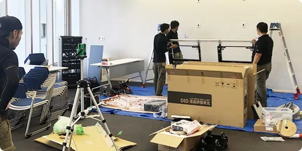 製品や部品を常にストック!即時メンテナンス対応!